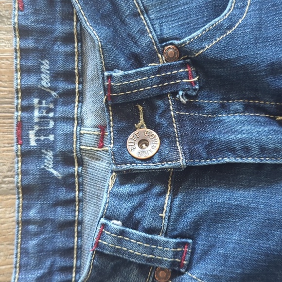 COWGIRL TUFF "Just Tuff" bootcut horseback riding jeans style#JTUFMW sz 27x32L - Picture 12 of 16